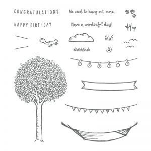 In the Trees stamp set © Stampin' Up!