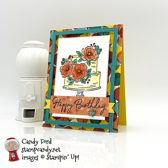 happy birthday to you sab ss card for ics blog hop 01-2020 stampin up candy ford #stampcandy