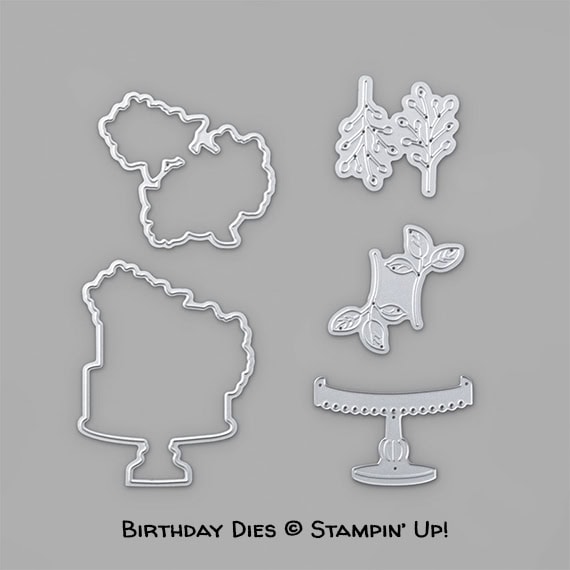 Birthday Dies © Stampin' Up!