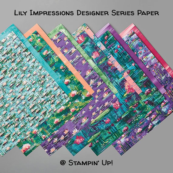 Stampin' Up! Sale-A-Bration Lily Impressions Designer Series Paper