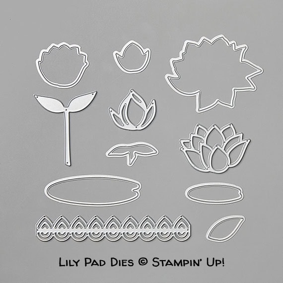 Stampin' Up! Sale-A-Bration Lily Pad Dies