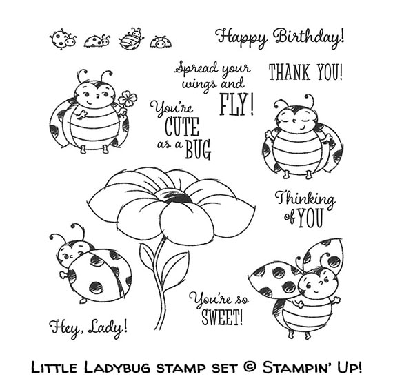 Little Ladybug stamp set © Stampin' Up!