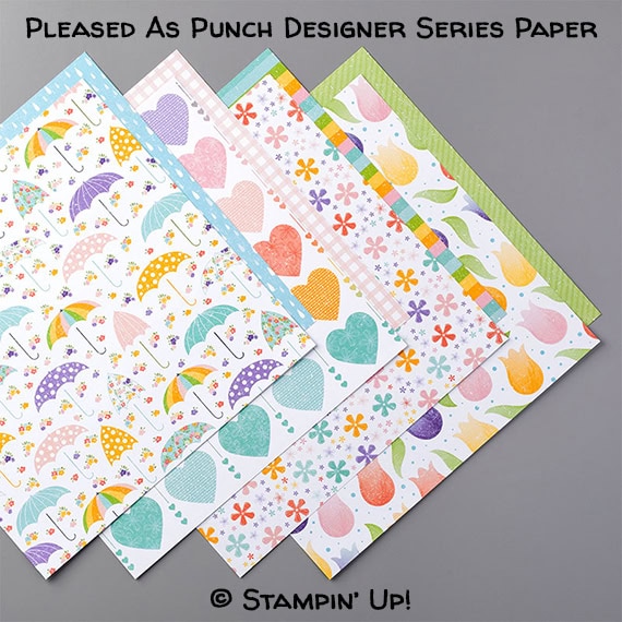 Pleased As Punch Designer Series Paper © Stampin' Up!