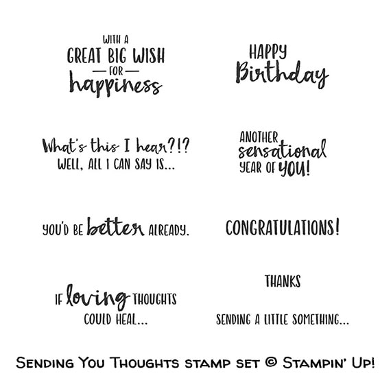 Sending You Thoughts stamp set © Stampin' Up!