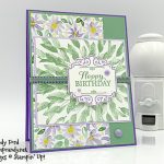 Stampin' Up! Layered With Kindness birthday card #stampcandy