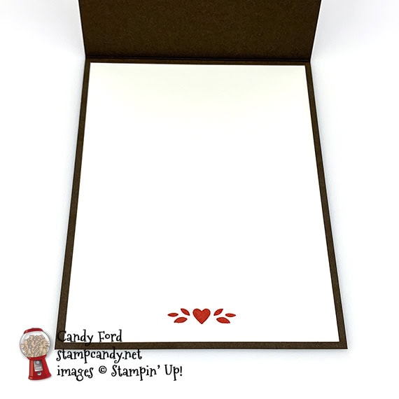 Stampin' Up! Heart to Heart and Detailed Heart Die card by Candy Ford of Stamp Candy