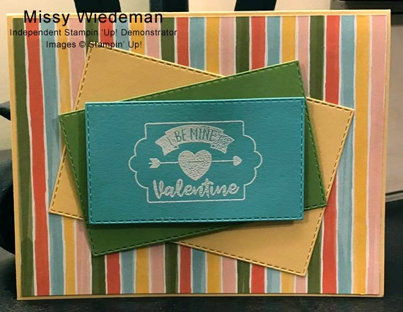 Missy Wiedeman's cards and projects made using Stampin' Up! products for CHFB Challenge 02-2020