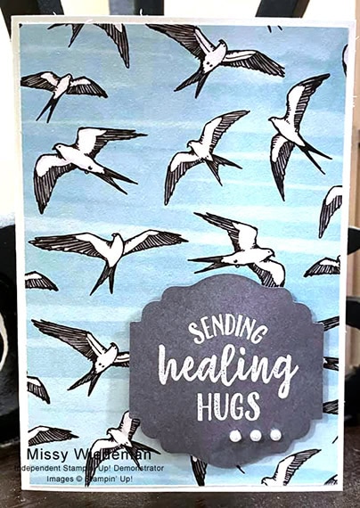 Missy Wiedeman's cards and projects made using Stampin' Up! products for CHFB Challenge 02-2020