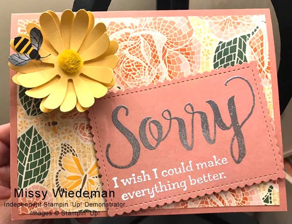 Missy Wiedeman's cards and projects made using Stampin' Up! products for CHFB Challenge 02-2020