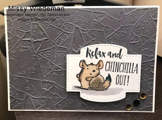 Missy Wiedeman's cards and projects made using Stampin' Up! products for CHFB Challenge 02-2020