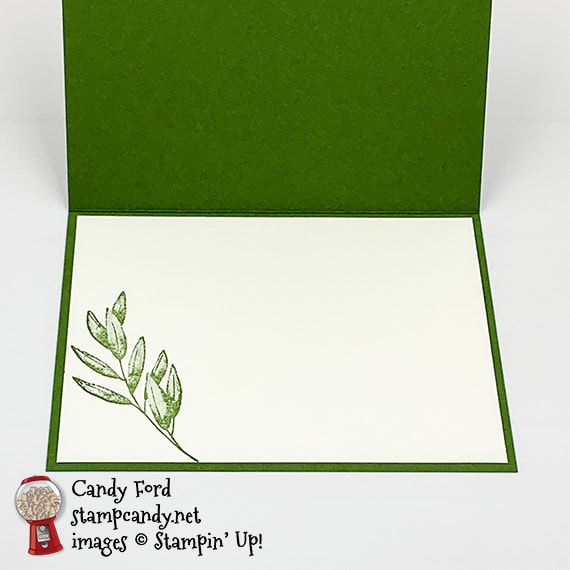 Forever Greenery Bundle, Forever Fern stamp set, Forever Flourishing Dies, Greenery Embossing Folders, Forever Greenery Designer Series Paper, Gold Hoops Embellishments, Forever Greenery Trim Combo Pack, Stampin' Up Candy Ford #stampcandy