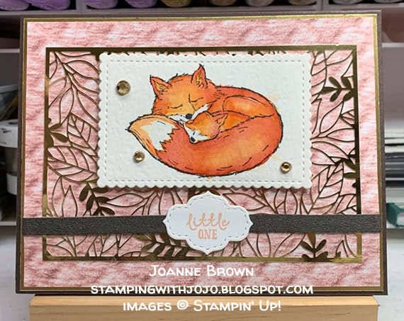 made by Joanne Brown, Independent Stampin' Up! Demonstrator, for Candy Hearts Quarterly Challenge #stampcandy