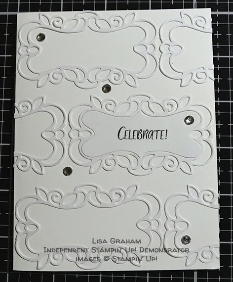 made by Lisa Graham, Independent Stampin' Up! Demonstrator, for Candy Hearts Quarterly Challenge #stampcandy