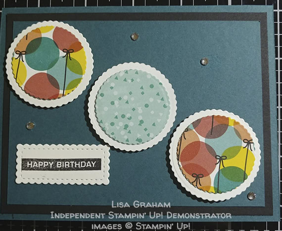 made by Lisa Graham, Independent Stampin' Up! Demonstrator, for Candy Hearts Quarterly Challenge #stampcandy