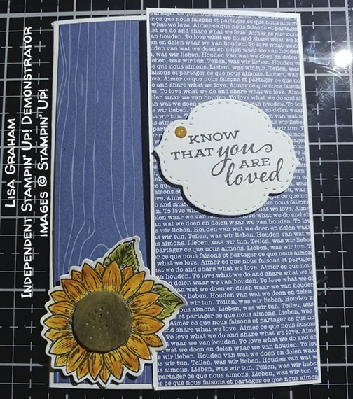 made by Lisa Graham, Independent Stampin' Up! Demonstrator, for Candy Hearts Quarterly Challenge #stampcandy