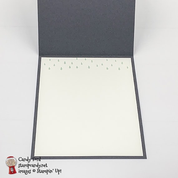 Stampin' Up! Under My Umbrella bundle (Under My Umbrella stamp set and Umbrella Builder Punch,) Beads & Baubles embossing folder, Pretty Label Punch, Candy Ford #stampcandy
