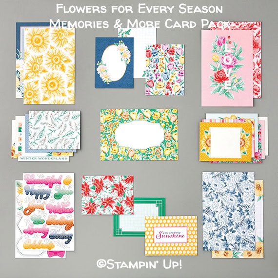 Flowers for Every Season Memories & More Card Pack © Stampin' Up!
