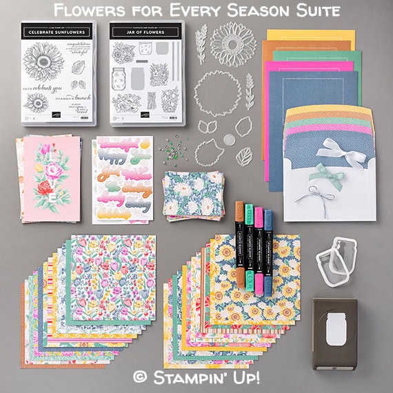 Flowers for Every Season Suite © Stampin' Up!