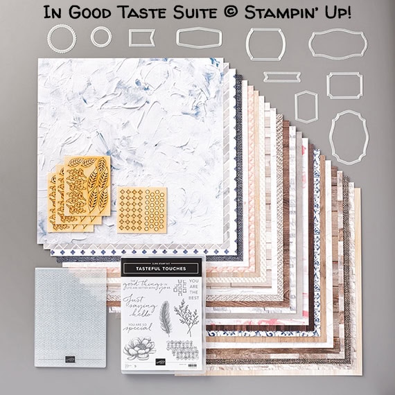 In Good Taste Suite © Stampin’ Up!