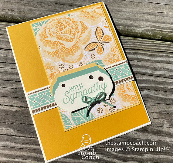 made by Linda Krueger, Independent Stampin' Up! Demonstrator, for Candy Hearts Quarterly Challenge #stampcandy #thestampcoach