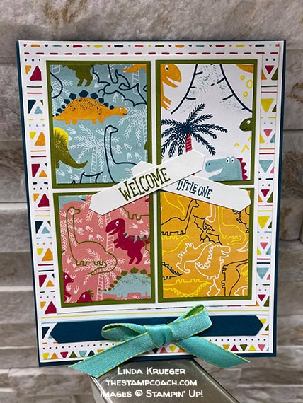 made by Linda Krueger, Independent Stampin' Up! Demonstrator, for Candy Hearts Quarterly Challenge #stampcandy #thestampcoach