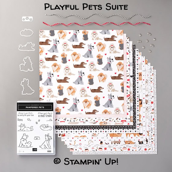 Playful Pets Suite © Stampin Up!