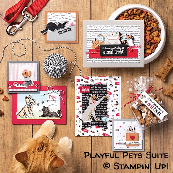 Playful Pets Suite © Stampin Up!