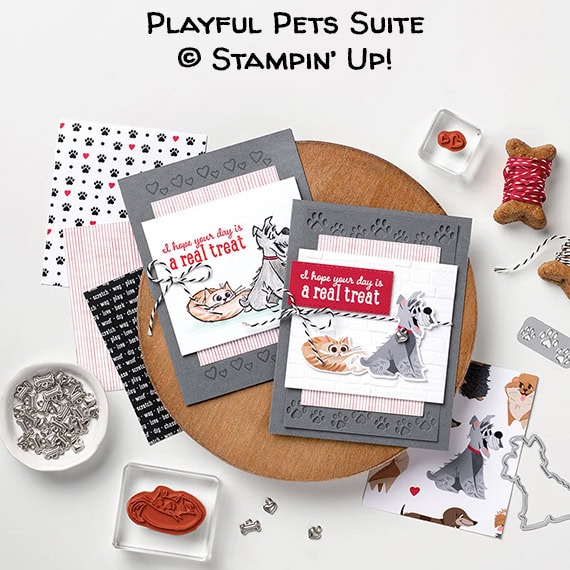 Playful Pets Suite © Stampin Up!