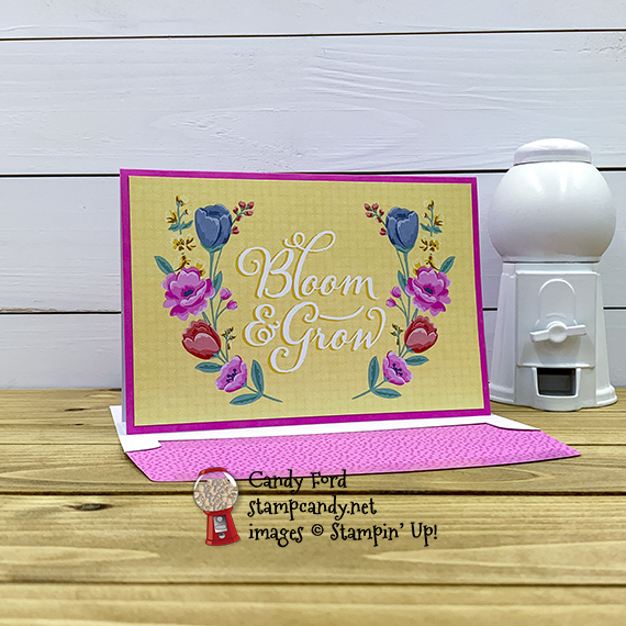 Flowers for Every Season Cards & Envelopes and Card Pack, Magenta Madness, Candy Ford #stampcandy