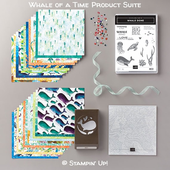 Whale of a Time Product Suite @ Stampin' Up! Item # 154126