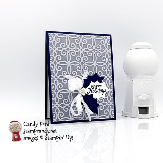 Poinsettia Petals Bundle, Plush Poinsettia Specialty Paper, Beaded Pearls, card by Candy Ford #stampcandy #stampinup #handmadecards #christmas #christmascards