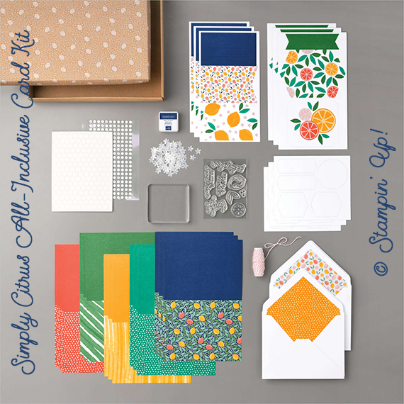 Simply Citrus All-Inclusive Card Kit © Stampin' Up!