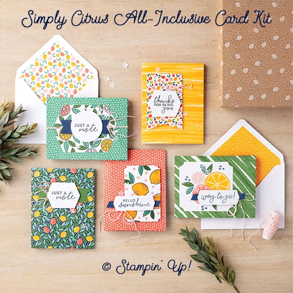 Simply Citrus All-Inclusive Card Kit © Stampin' Up!