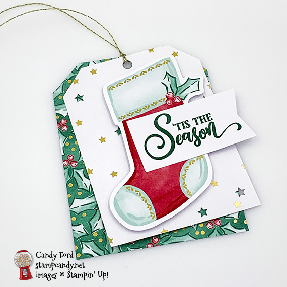 Stampin' Up! Tag Buffet Project Kit handmade tags by Candy Ford of Stamp Candy