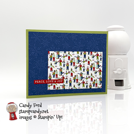 Trimming the Town 3D Pup Up Card #stampcandy #funfolds #fancyfolds #handmadecards #stampinup