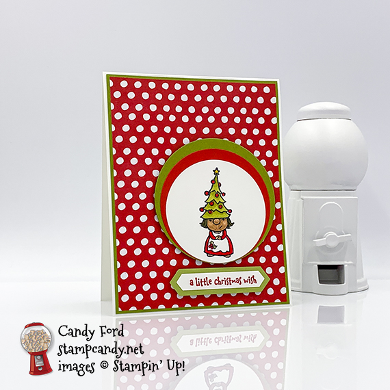 Gnome for the Holidays, A Little Christmas Wish #stampcandy