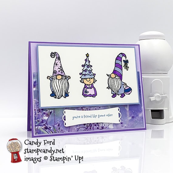 Friend like Gnome other, Gnome for the Holidays #stampcandy