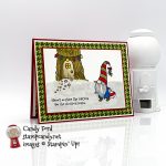 No Place Like Gnome for the Holidays card #stampcandy