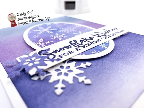Snowflake Wishes Blender Brush Sneak Preview #stampcandy