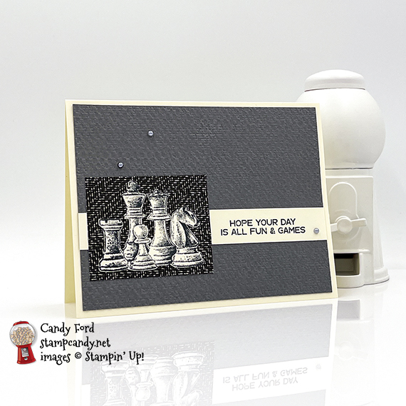 Game On Fun and Games card #stampcandy