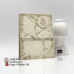 Sand & Sea Suite, Pearlescent Seashells card #stampcandy