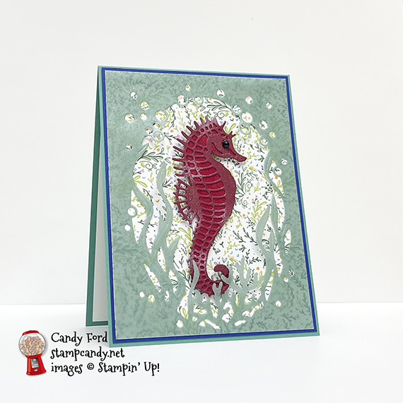 Seas the Day Bundle, thank you card, #stampcandy #stampinup #handmadecards #thankyoucards