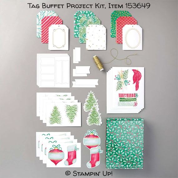 Tag Buffet Project Kit, Item 153649, Stampin' Up! #stampcandy